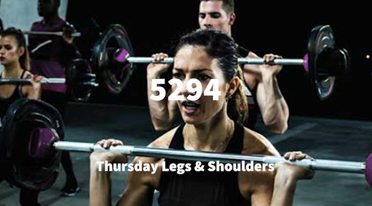 Thursday Legs & Shoulders 🏋️‍♀️ 