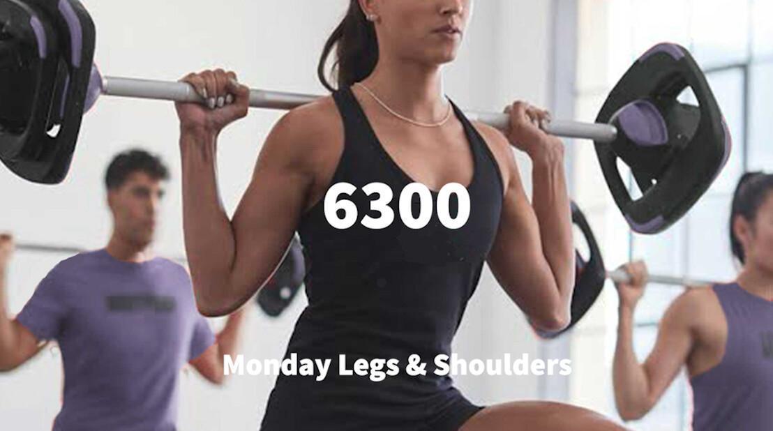 Monday Legs & Shoulders 🏋️‍♀️