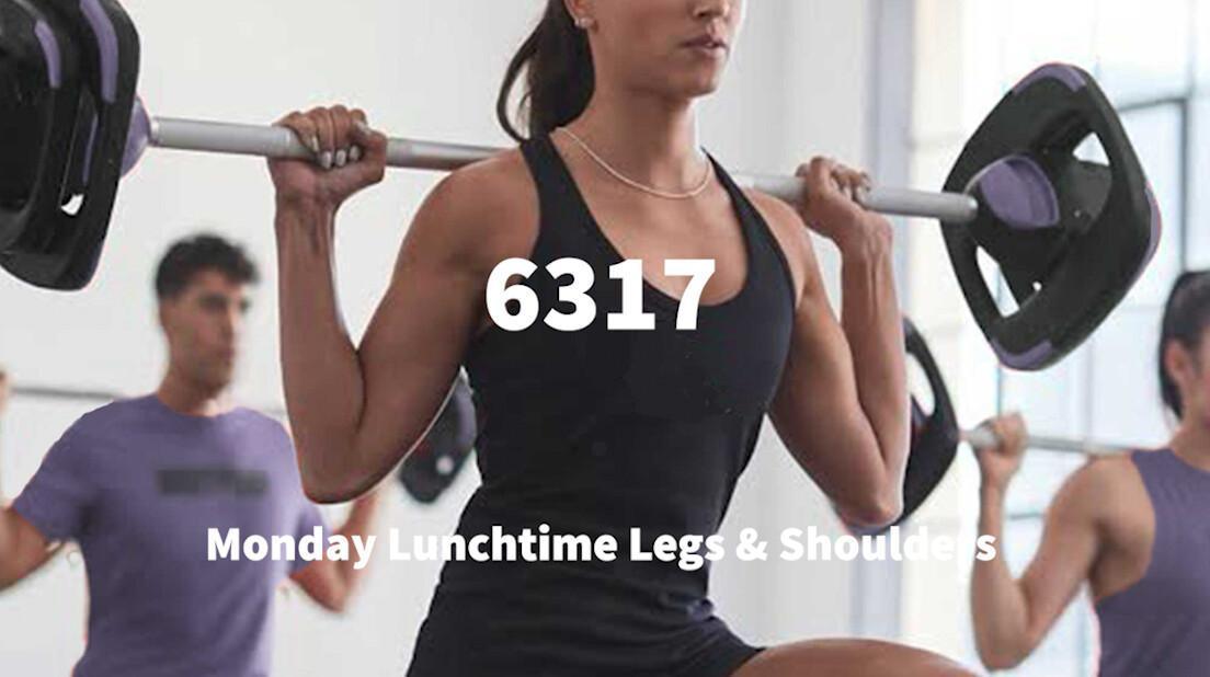 Monday Lunchtime Legs & Shoulders 🏋️♀️ Monday Lunchtime Legs & Shoulders 🏋️♀️