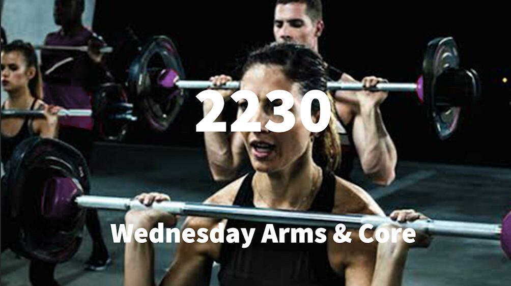 Wednesday Arms & Core 💪 🔥