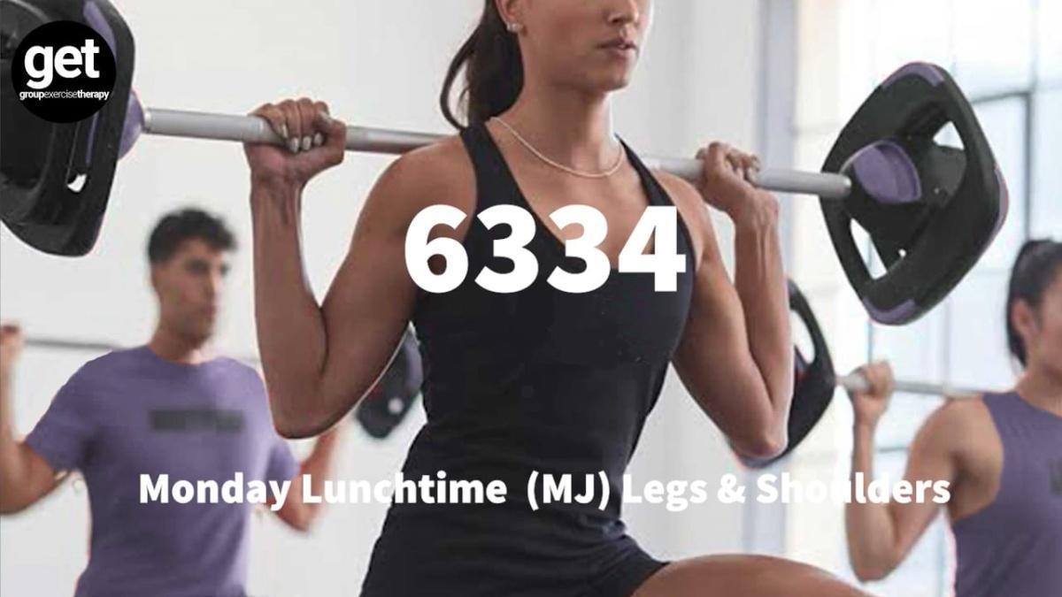 Monday Lunchtime (MJ 🎶) Legs & Shoulders 🏋️‍♀️