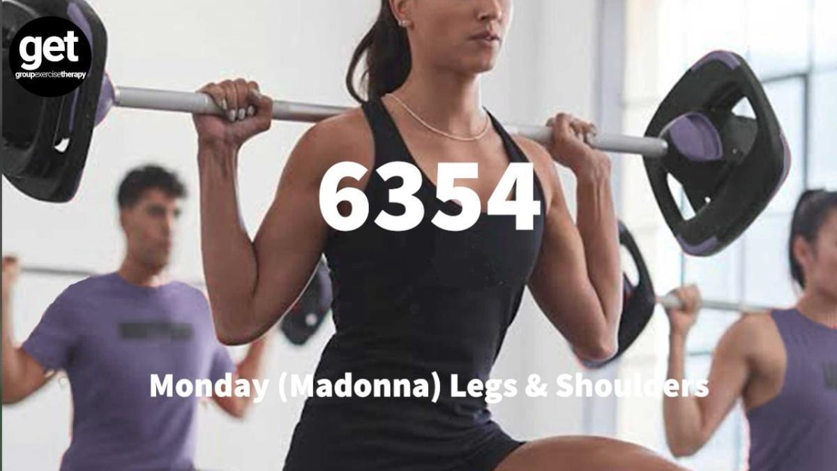 Monday (Madonna🎶) Legs & Shoulders 🏋️‍♀️