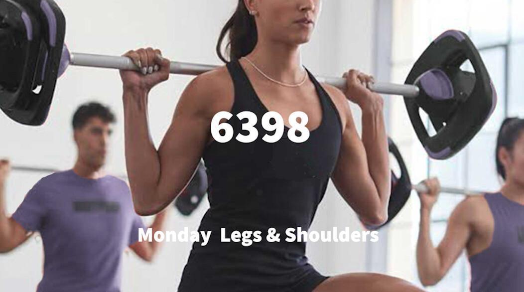 Monday Legs & Shoulders 🏋️‍♀️
