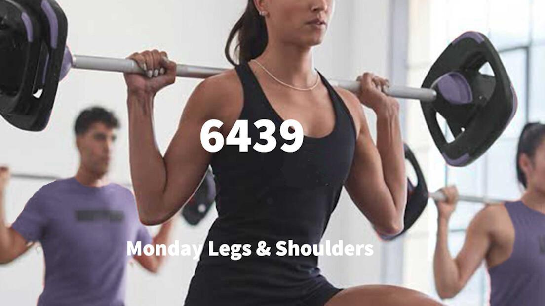 Monday Legs & Shoulders 🏋️♀️ Monday Legs & Shoulders 🏋️♀️