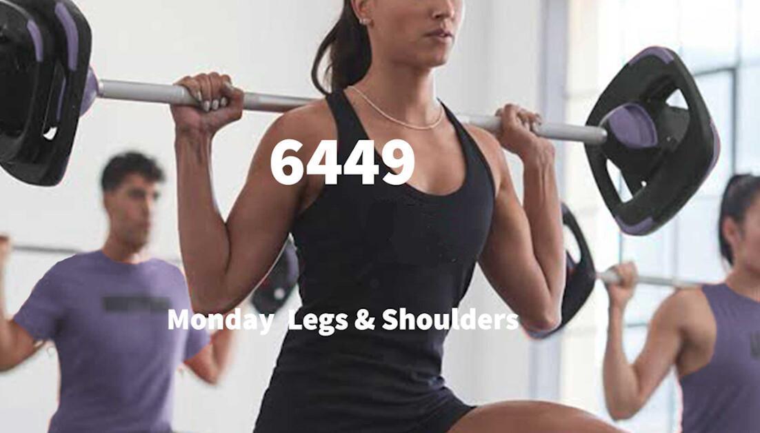 Monday Legs & Shoulders 🏋️♀️ Monday Legs & Shoulders 🏋️♀️