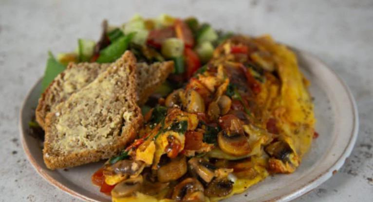 Omelette with Mixed Salad: Operation Transformation