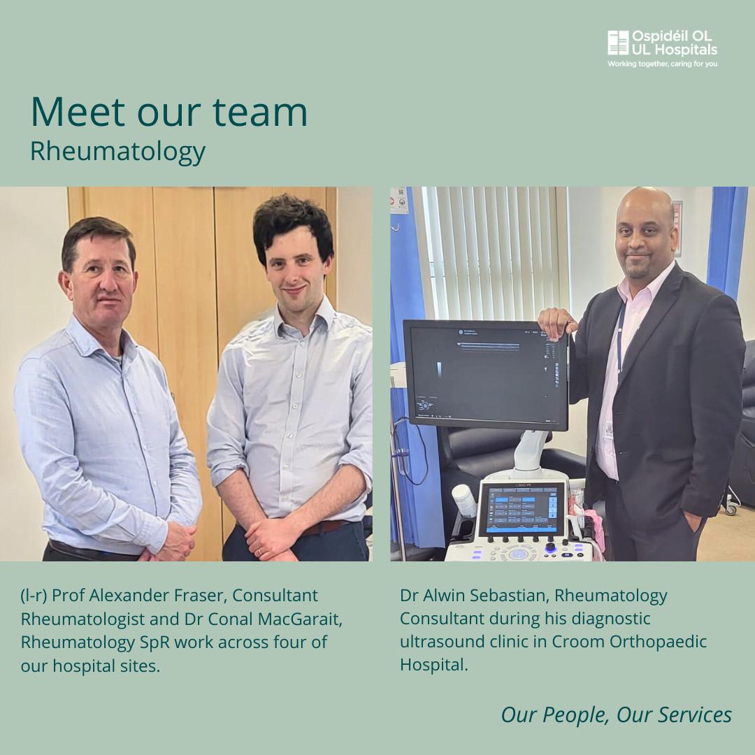 Our People Our Services - Rheumatology Team