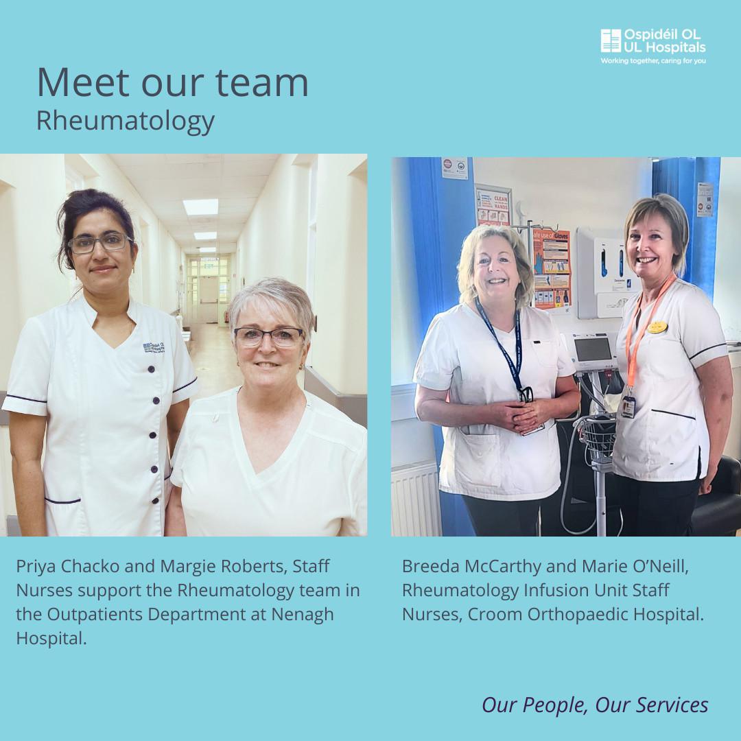 Our People Our Services - Rheumatology Team