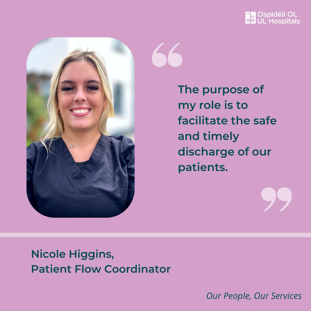 Our People Our Services - Patient Flow Coordinators 