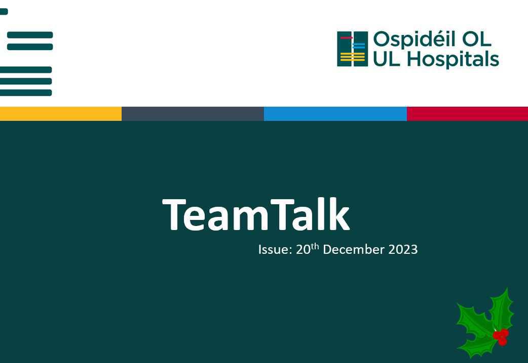 TeamTalk 20th December 2023