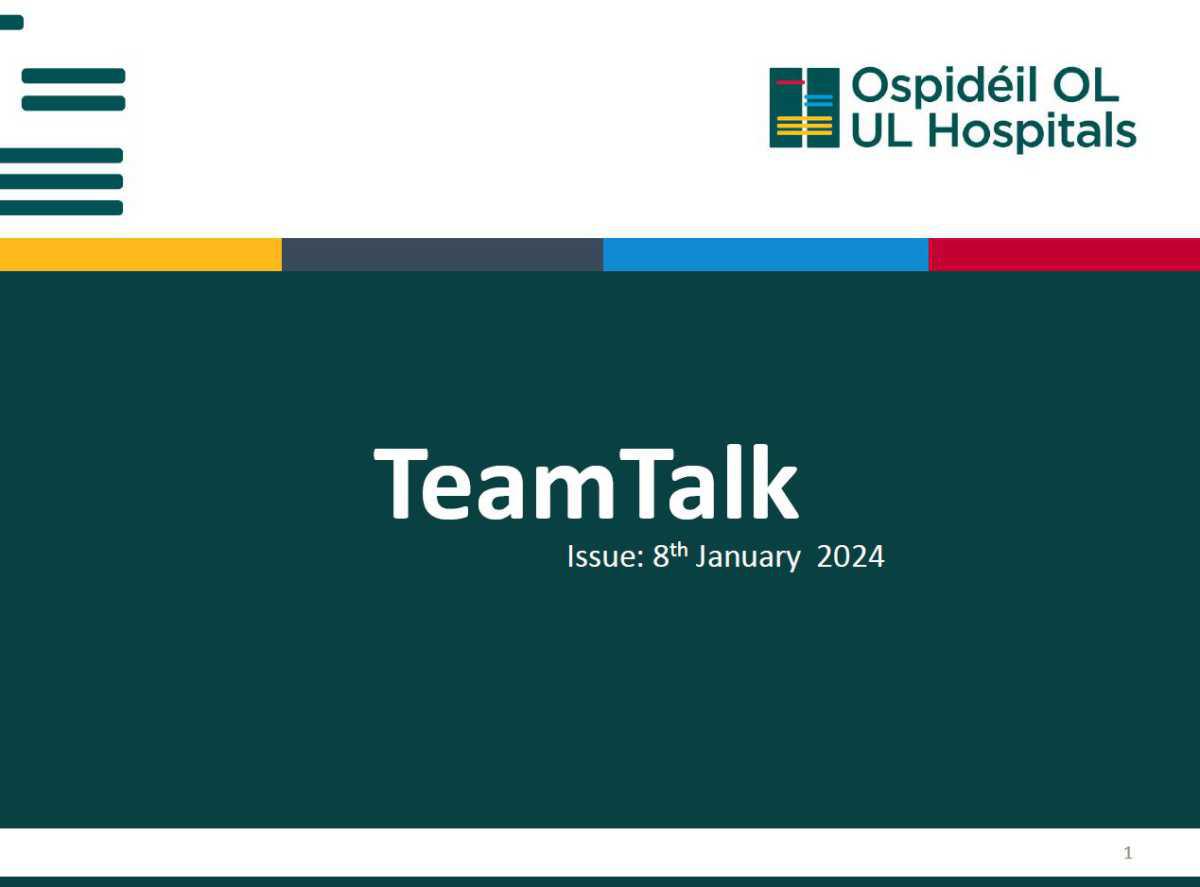 TeamTalk 8th January 2024