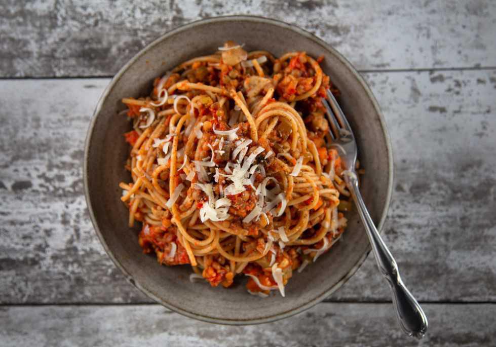 Veggie Spag Bol - Operation Transformation 2024