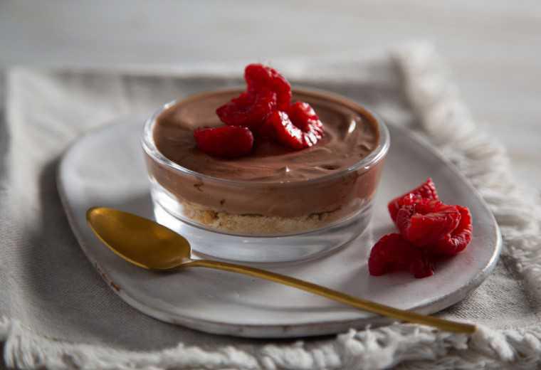 Chocolate Cheesecake with Raspberries - Operation Transformation 2024