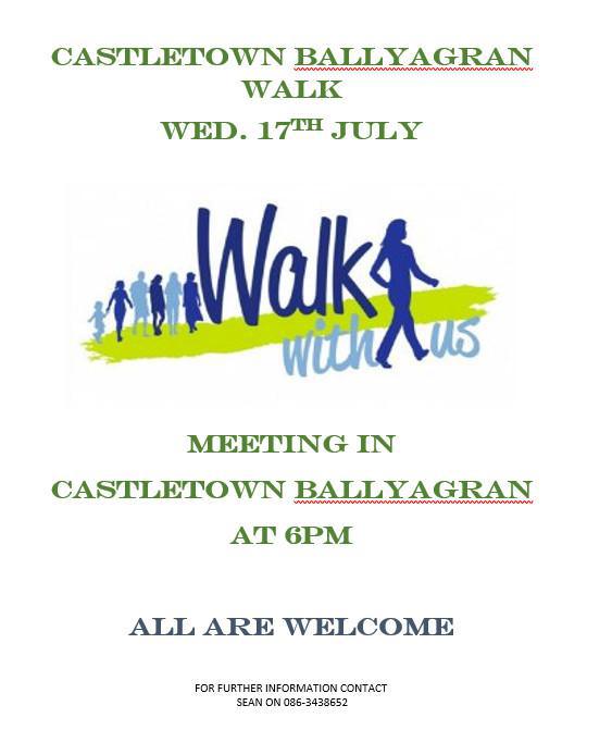 Castletown Ballyagran Walk - July 17th