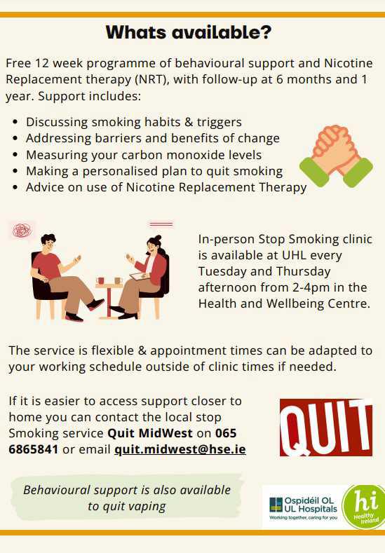 Stop Smoking Support For Staff at UHL