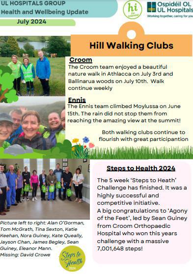 Pulse ULHG Staff Newsletter No 244 Pulse ULHG Staff Newsletter No 244