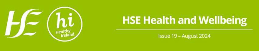 Health and Wellbeing National Update: 29/08/2024 Health and Wellbeing National Update: 29/08/2024