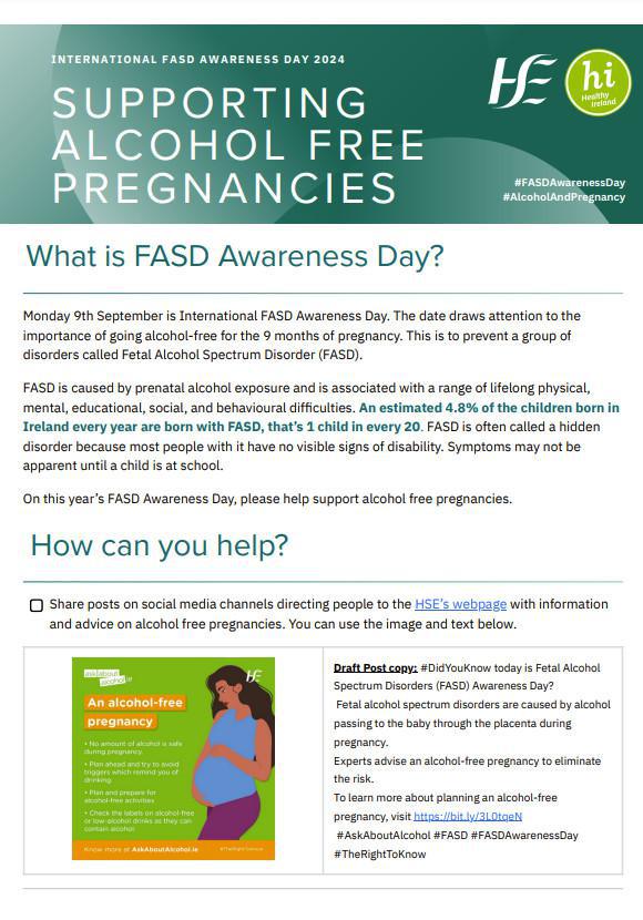 FASD Awareness Day (09/09)