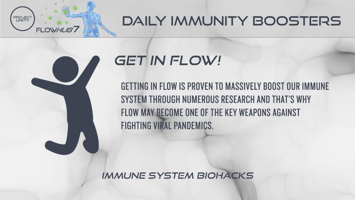 Daily immunity booster - Get in flow