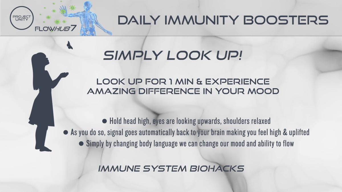 Daily immunity booster - Simply look up