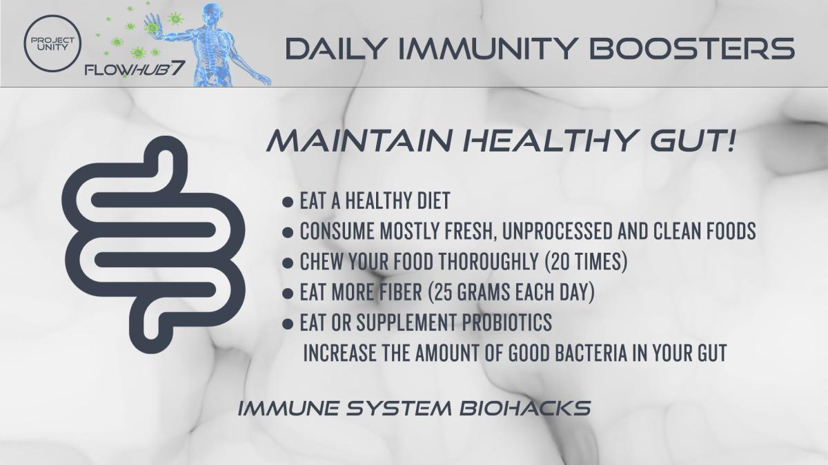 Daily immunity booster - Maintain healthy gut