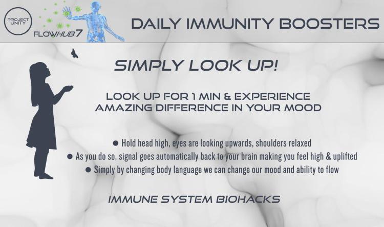 Daily immunity booster - Simply look up