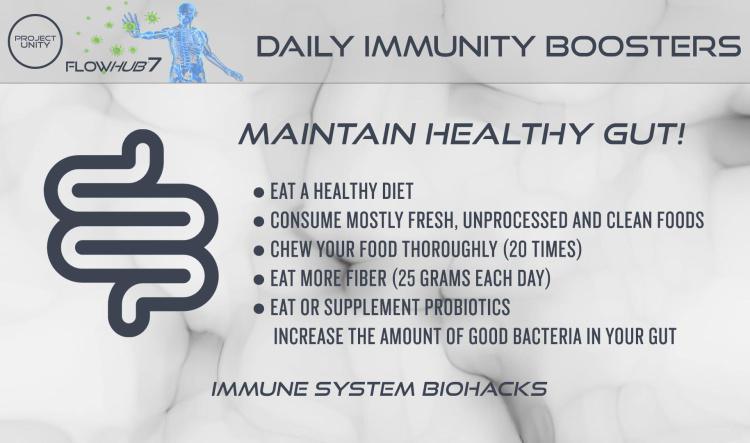 Daily immunity booster - Maintain healthy gut