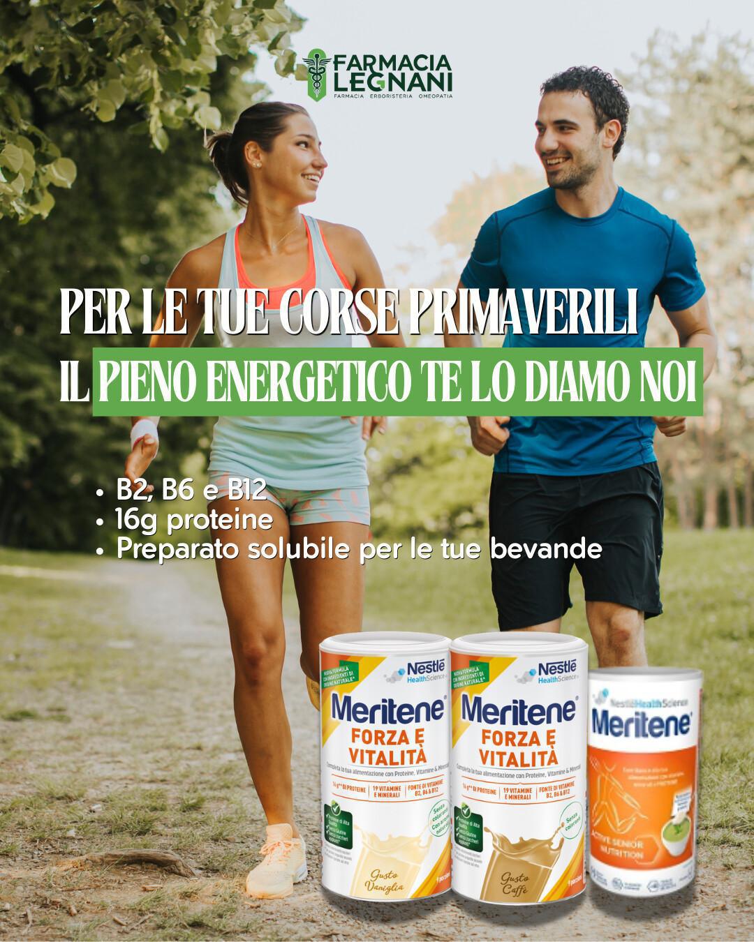 🥤Per le tue corse primaverili, c'è Meritene ! 