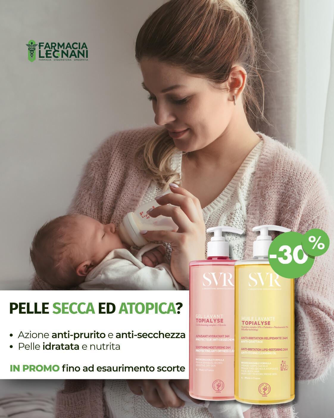 🛁 Pelle secca e a tendenza atopica ?