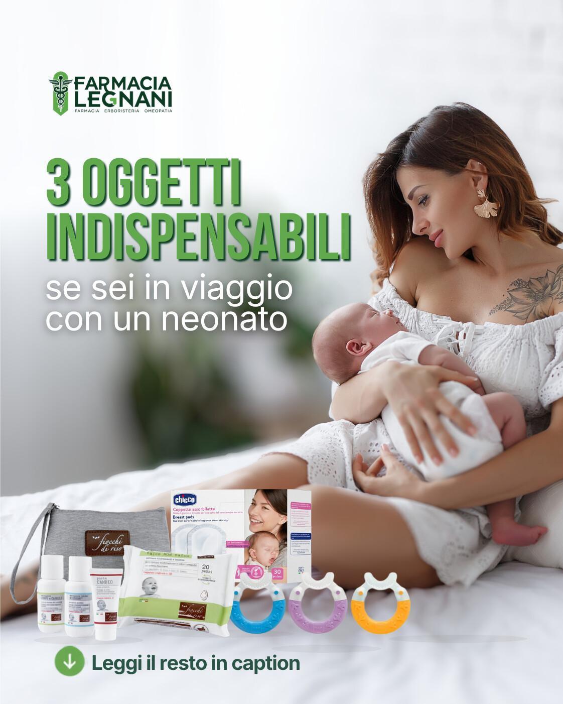 🚗👶 3 essenziali per il tuo neonato (se sei in viaggio)