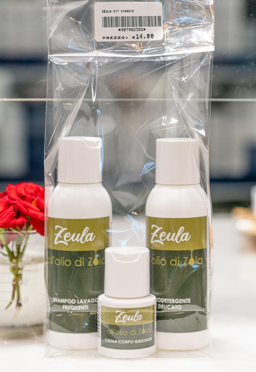 ZEULA con olio di Zola