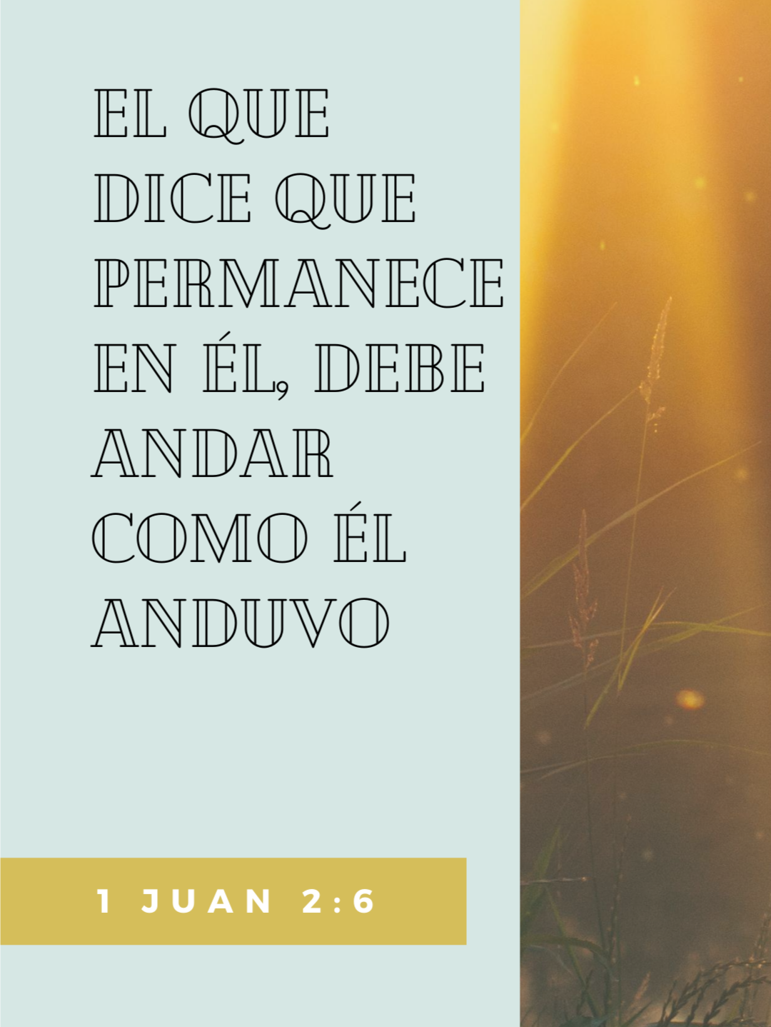 1 Juan 2:6