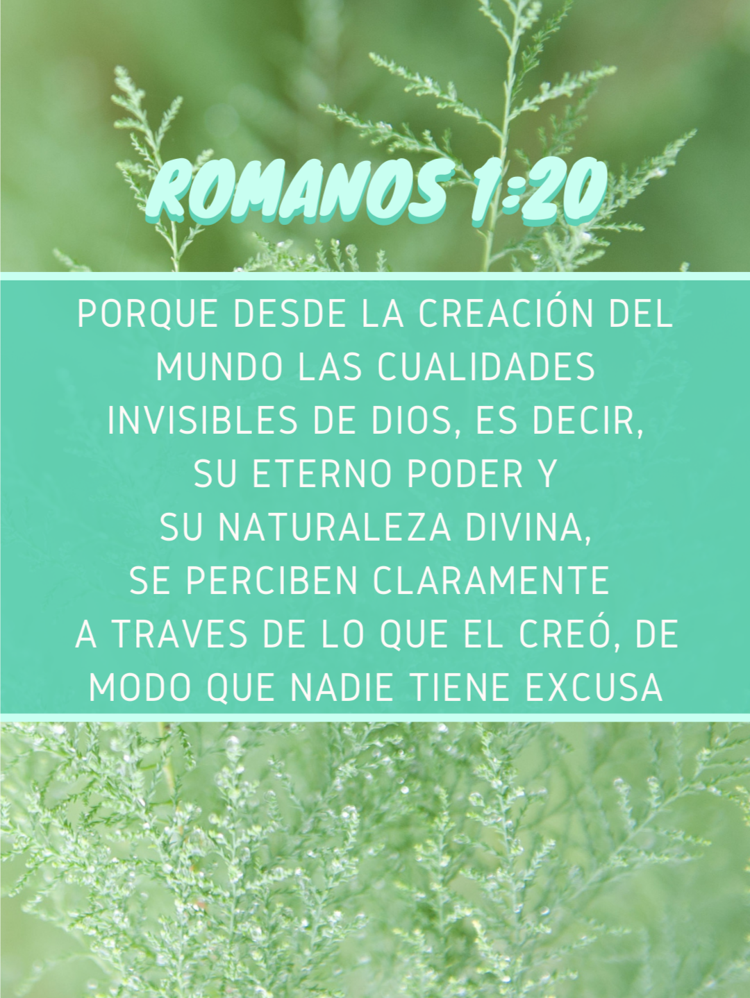 Romanos 1:20