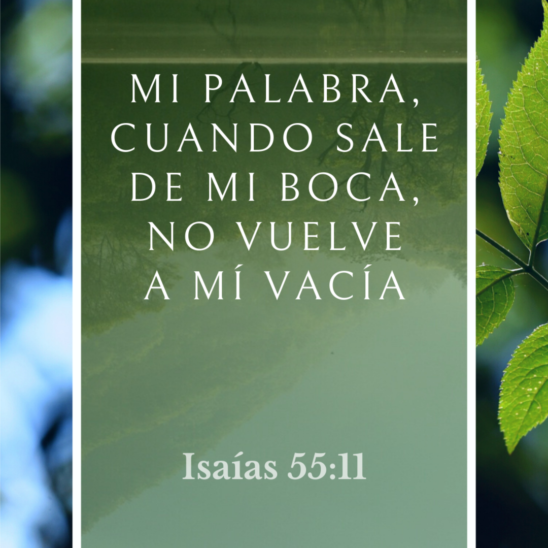 Isaías 55:11