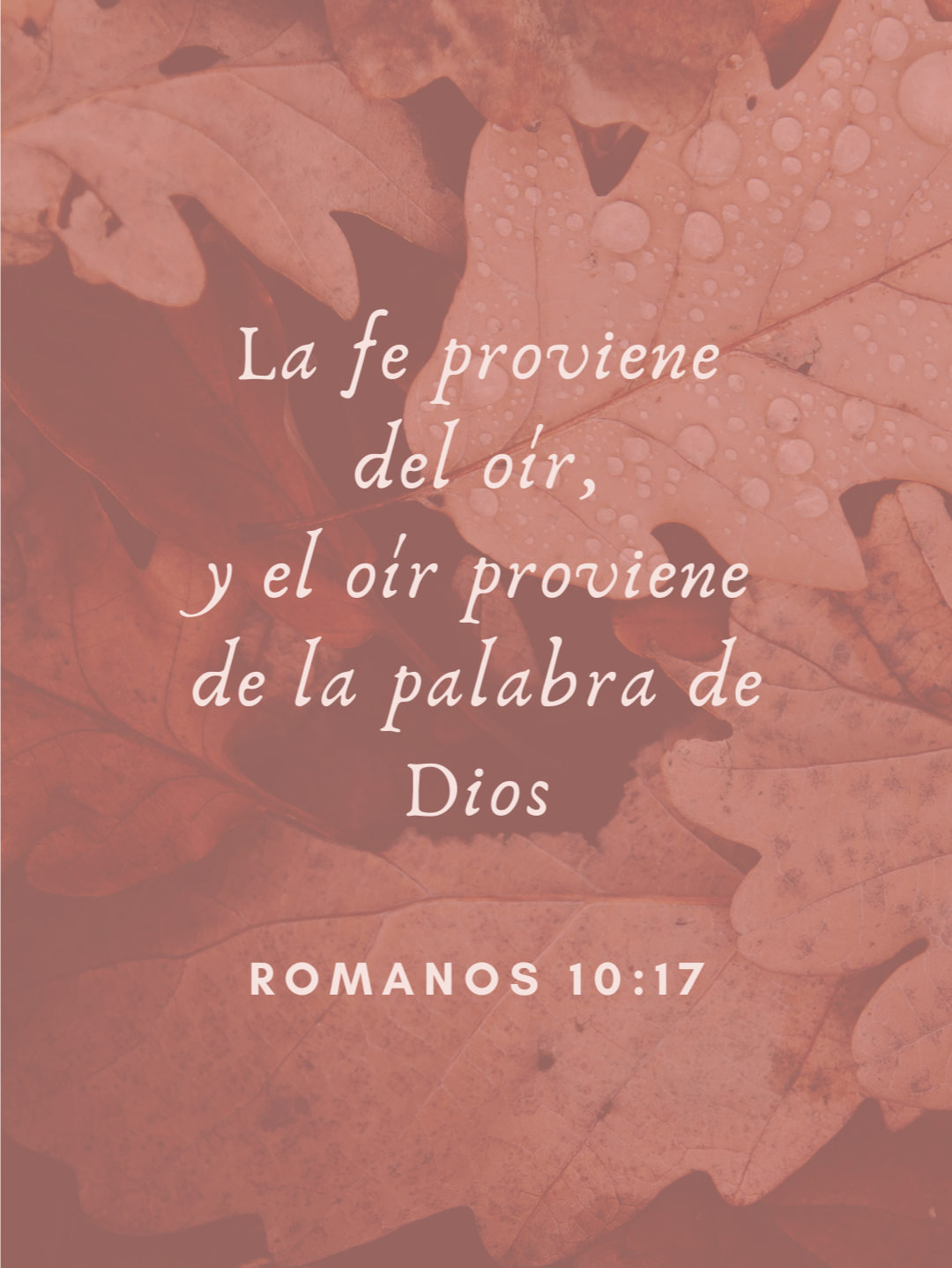 Romanos 10:17