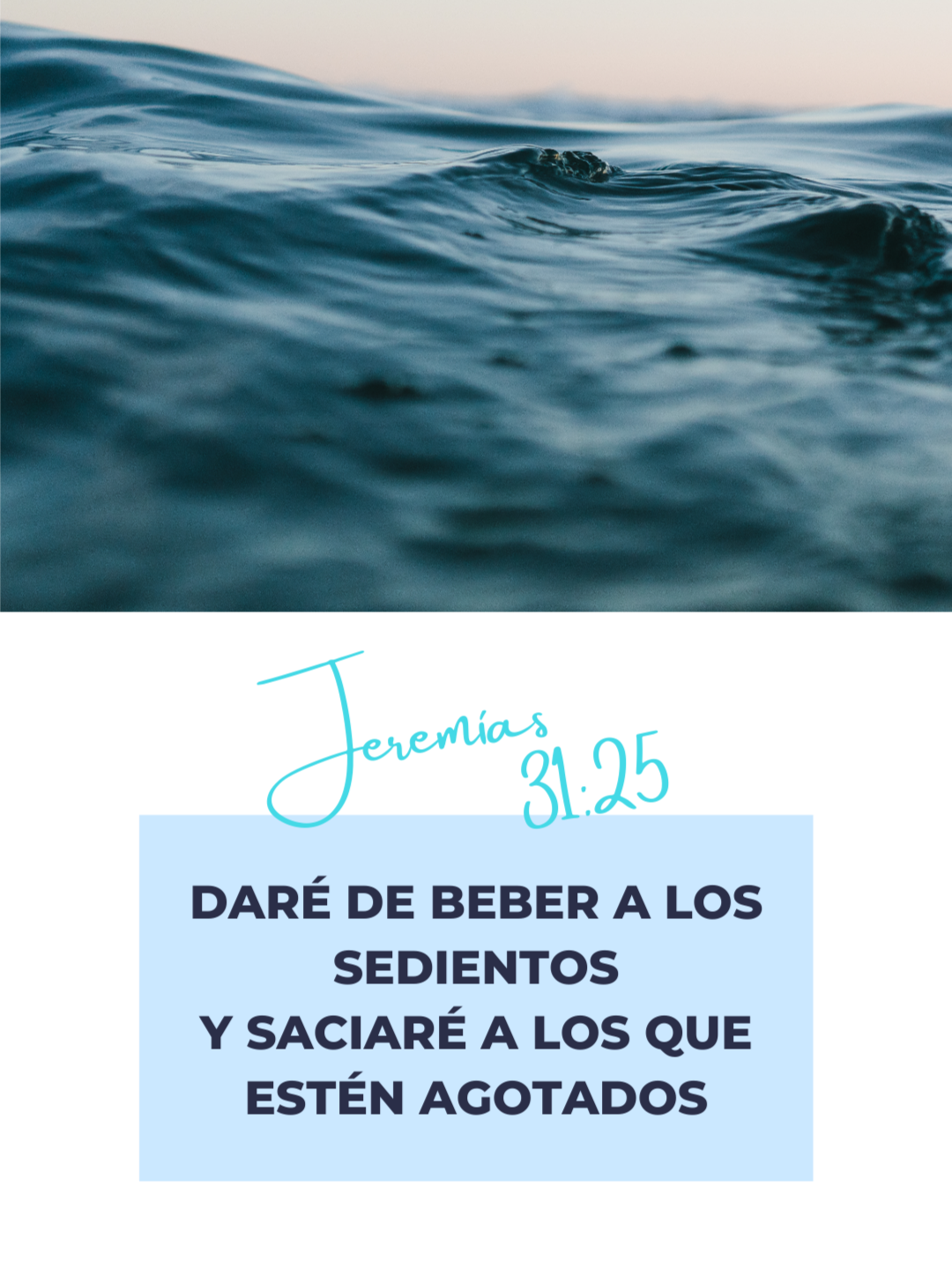 Jeremías 31:25