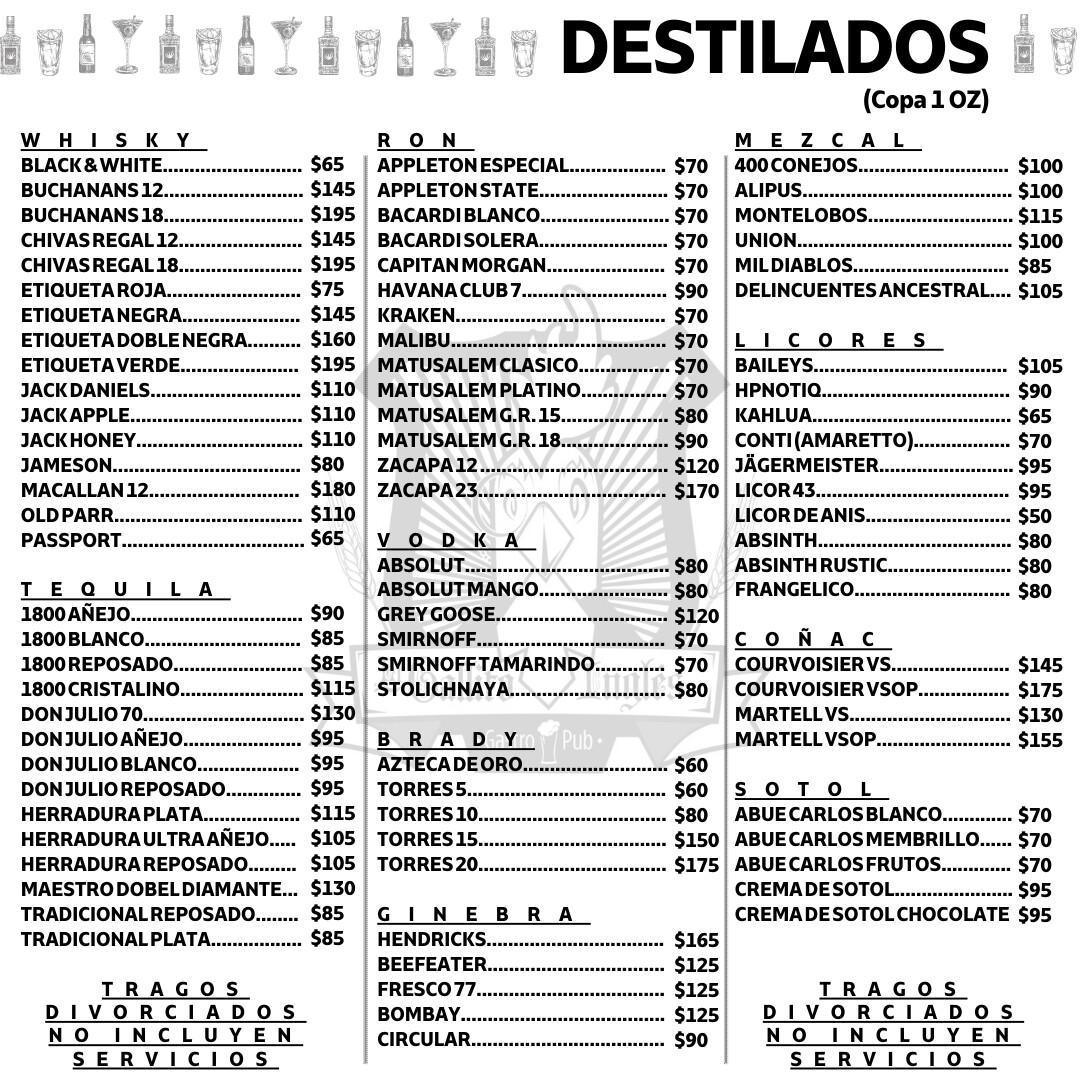 BEBIDAS