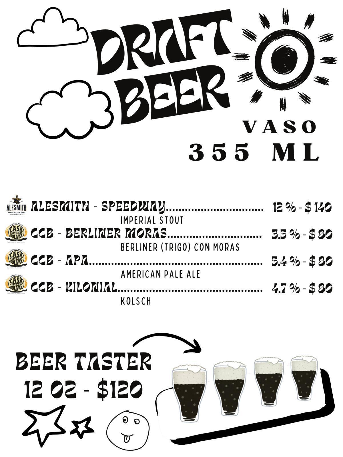 CERVEZA DE BARRIL