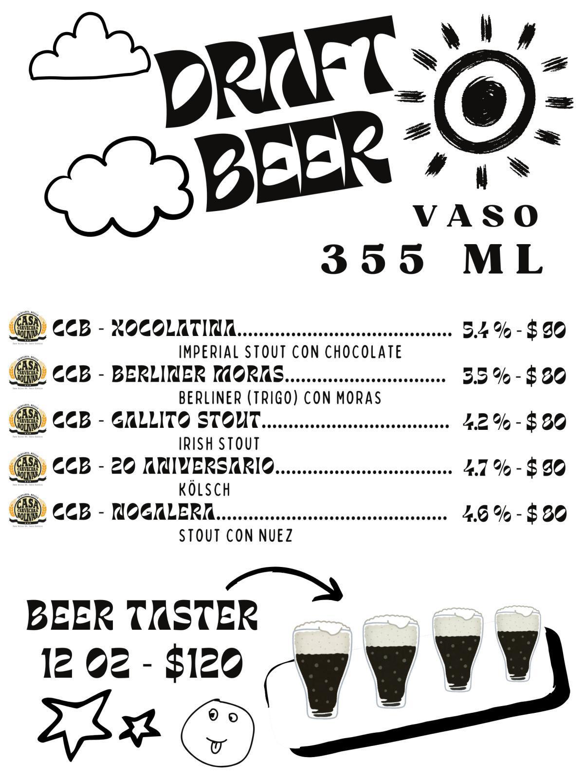 CERVEZA DE BARRIL