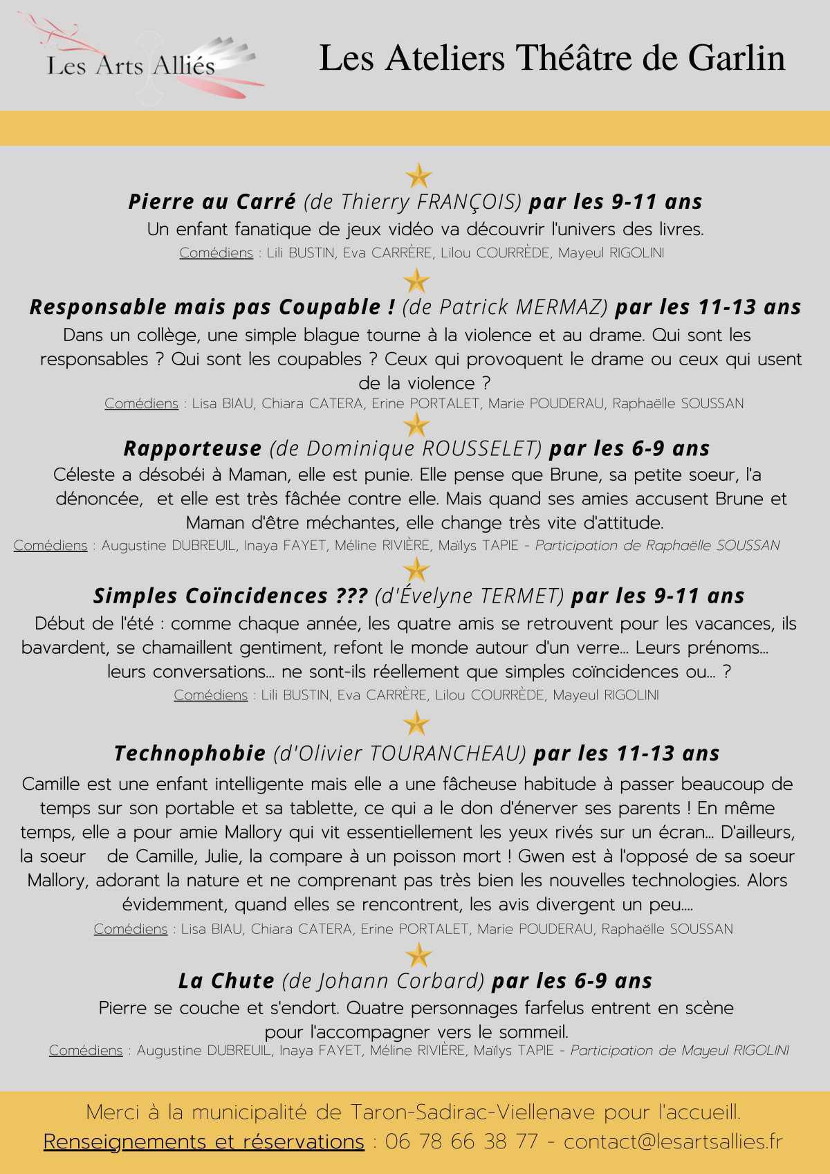 LES ARTS ALLIES LES ARTS ALLIES