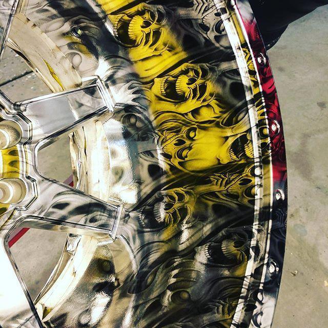 Spray chrome and hydrographics Spray chrome and hydrographics