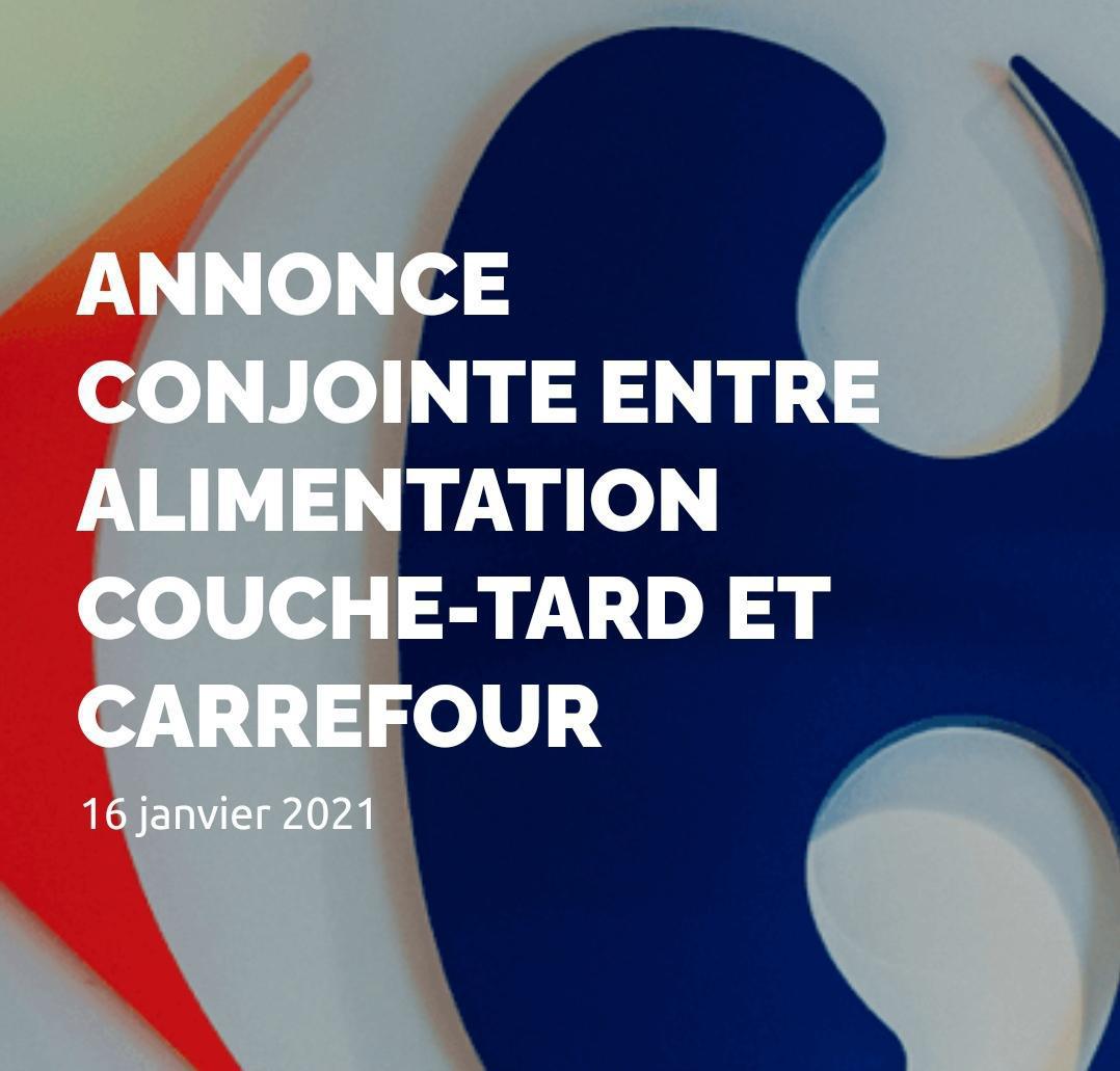 CARREFOUR ET COUCHE TARD RENONCE A UN RACHAT ET EXAMINENT UN PARTENARIAT CARREFOUR ET COUCHE TARD RENONCE A UN RACHAT ET EXAMINENT UN PARTENARIAT