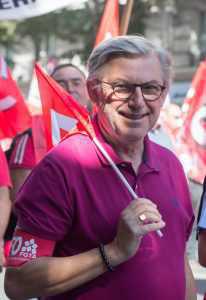 Dejan Terglav, secrétaire général de la FGTA-FO, appel à la mobilisation le 5 octobre Dejan Terglav, secrétaire général de la FGTA-FO, appel à la mobilisation le 5 octobre