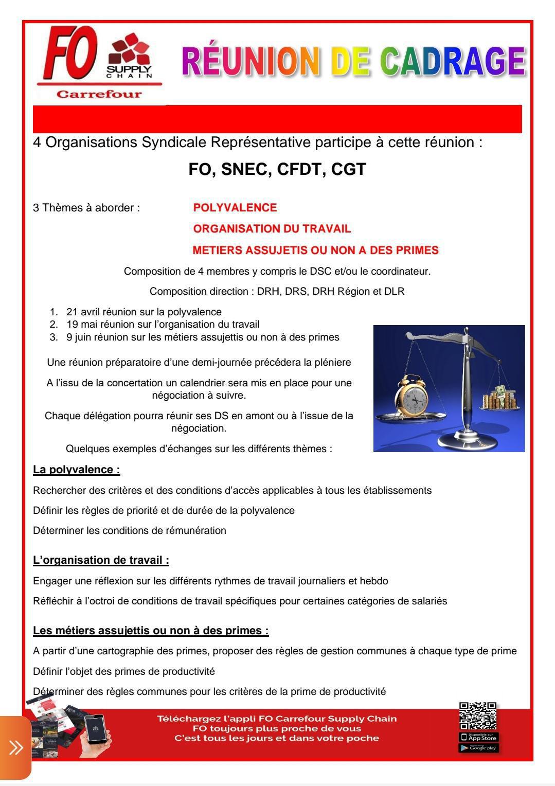 Nouvelle négociation pour la Polyvalence, organisation du travail et métiers assujettis ou non à des primes Nouvelle négociation pour la Polyvalence, organisation du travail et métiers assujettis ou non à des primes