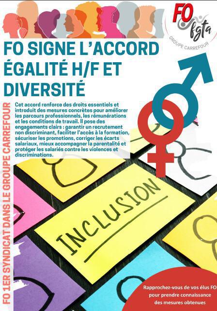 Accord Egalité H/ F