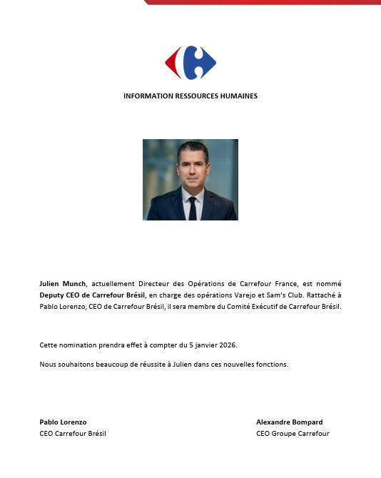Note de nomination Julien Munch