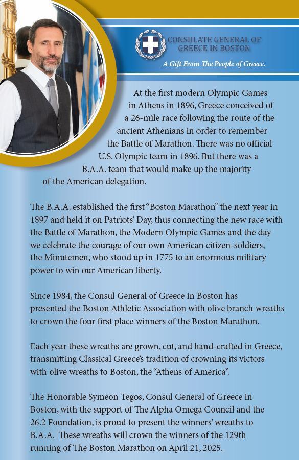 2025 Boston Marathon Wreath Ceremony 2025 Boston Marathon Wreath Ceremony