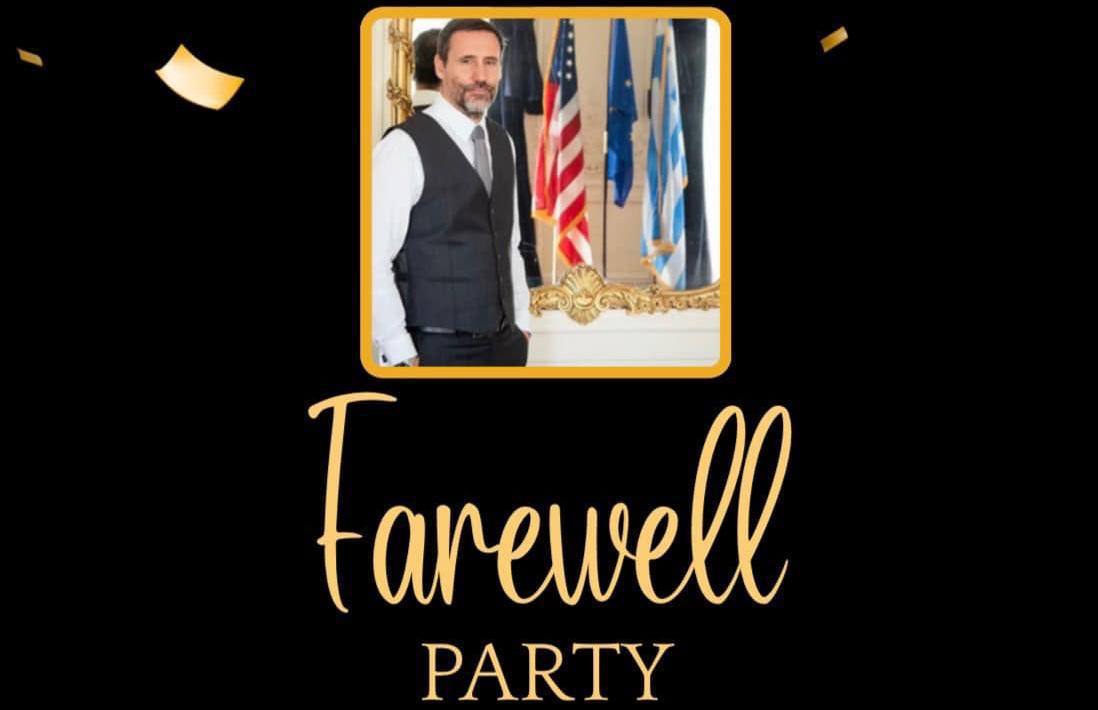 Farewell Party for Consul General Symeon Tegos