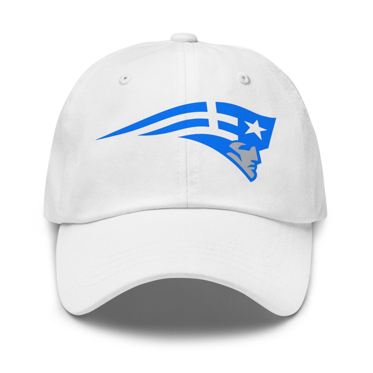 New England Patriots Greek Heritage Dad Hat New England Patriots Greek Heritage Dad Hat