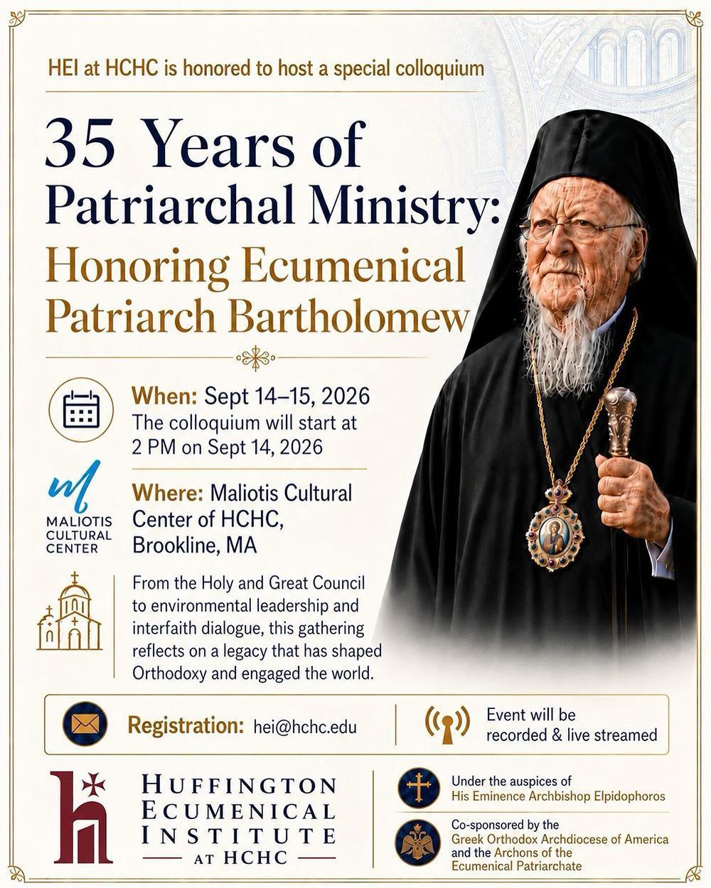 35 Years of Patriarchal Ministry